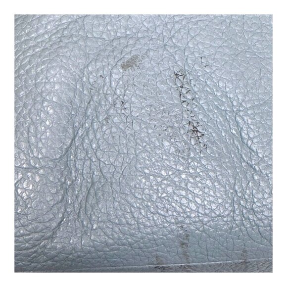 Coach Small Lexy Purse Pocketbook Womens Classic Leather Shoulder Bag Blue READ - Picture 7 of 10